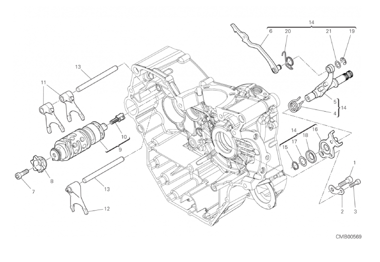 02A SHIFT CAM - FORK (1/17)