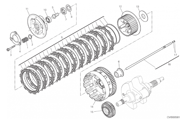 03B CLUTCH (3/17)