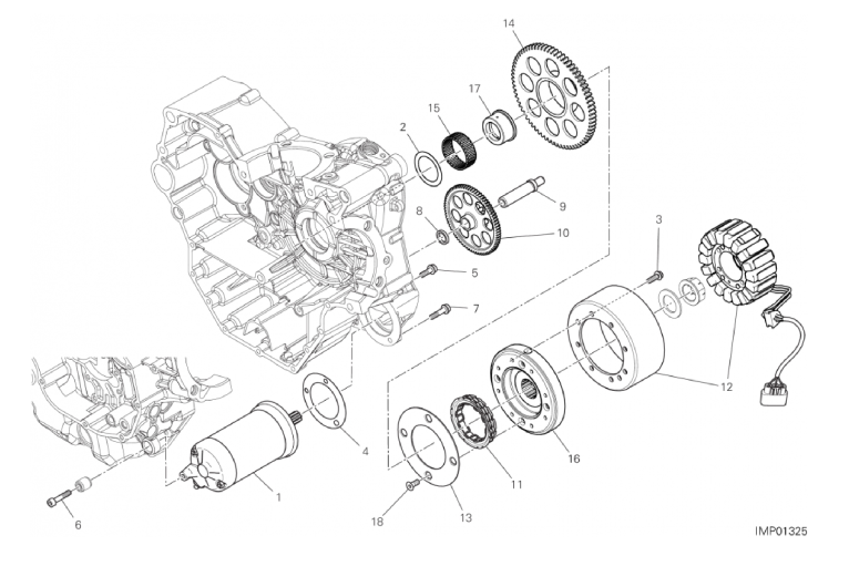 10A ELECTRIC STARTING AND IGNITION (13/17)