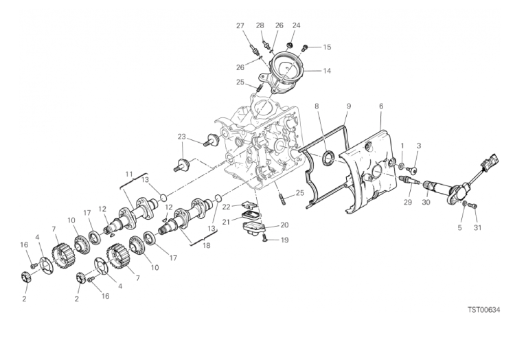 11B HORIZONTAL HEAD - TIMING SYSTEM (15/17)