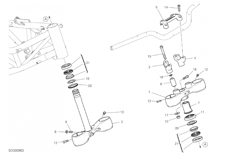 17A STEERING ASSEMBLY (3/37)