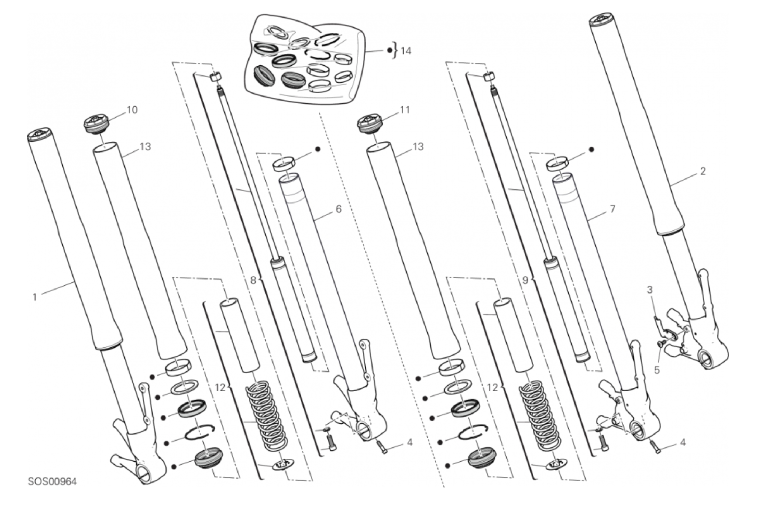 17B FRONT FORK (4/37)