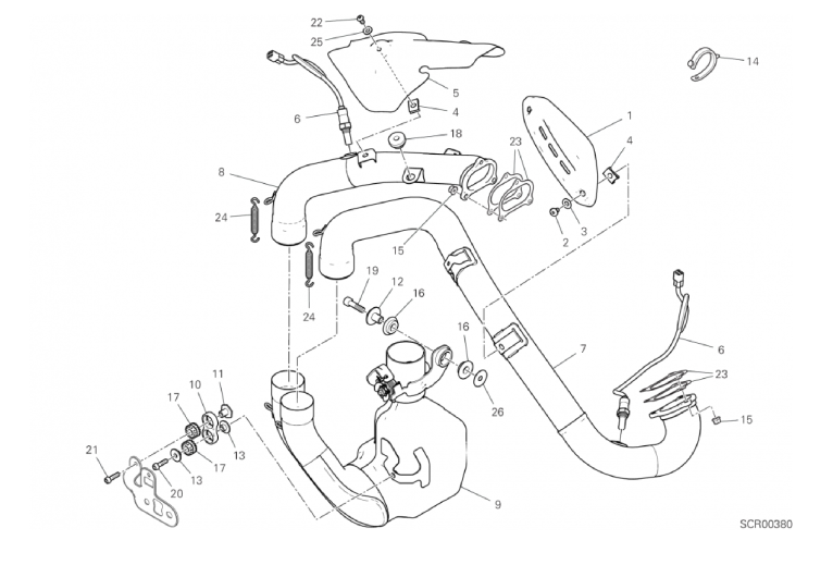 30A EXHAUST MANIFOLD (24/37)