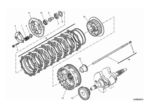 03B CLUTCH (3/16)