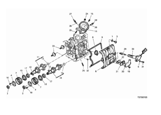 11B HORIZONTAL HEAD – TIMING SYSTEM (14/16)