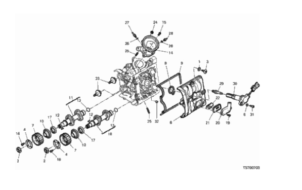 11B HORIZONTAL HEAD – TIMING SYSTEM (14/16)