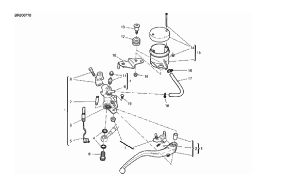 19A FRONT BRAKE PUMP (6/38)