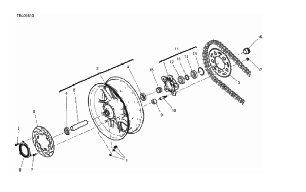 28A REAR WHEEL (23/38)