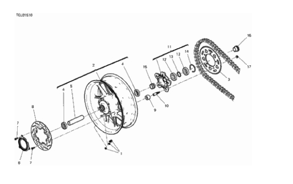 28A REAR WHEEL (23/38)