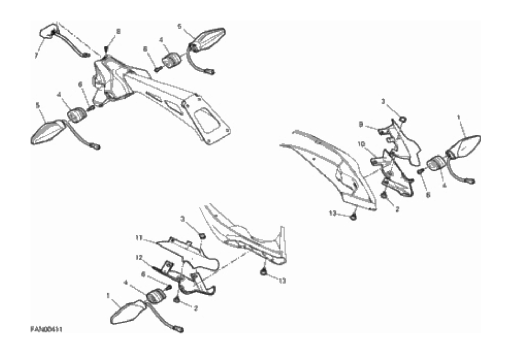 13C TURN INDICATORS (7/8)