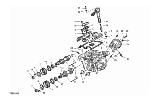 11A VERTICAL CYLINDER HEAD - TIMING (13/16)