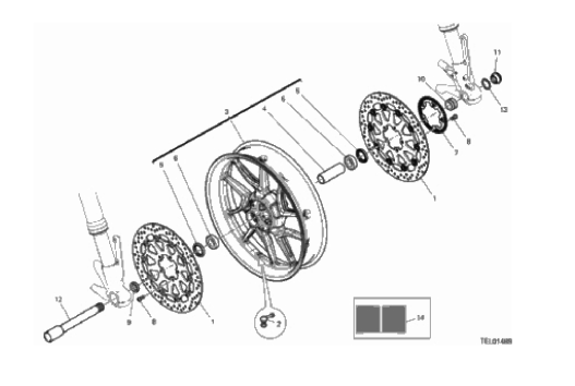 27A FRONT WHEEL (20/37)