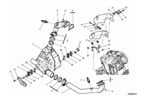 30A EXHAUST MANIFOLD (25/37)