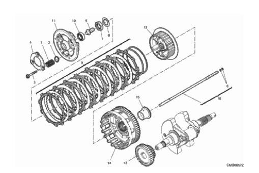 03B CLUTCH (3/16)