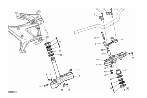 17A STEERING ASSEMBLY (3/37)