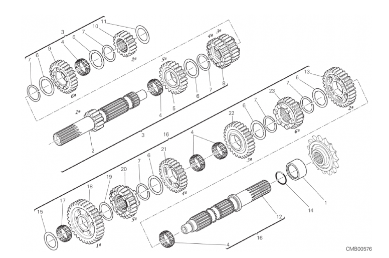 003 GEAR BOX (2/18)