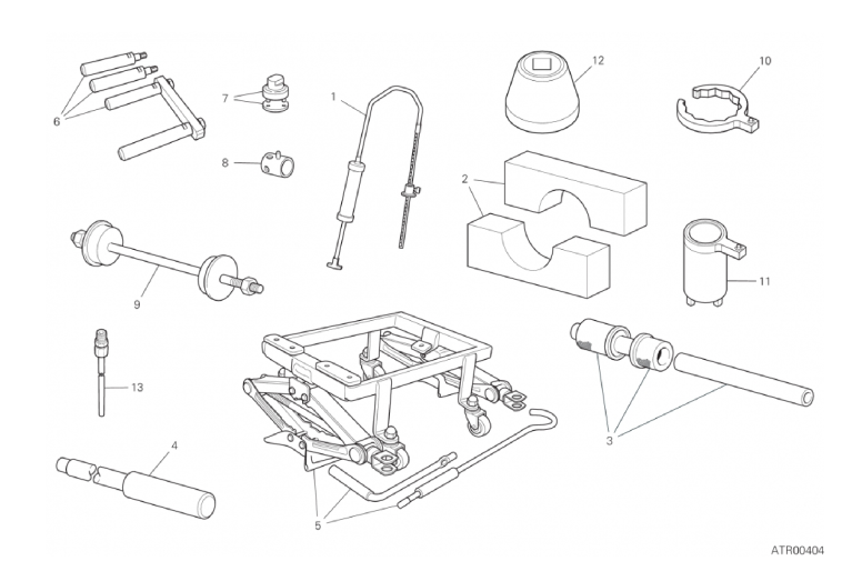 01B WORKSHOP SERVICE TOOLS (2/3)