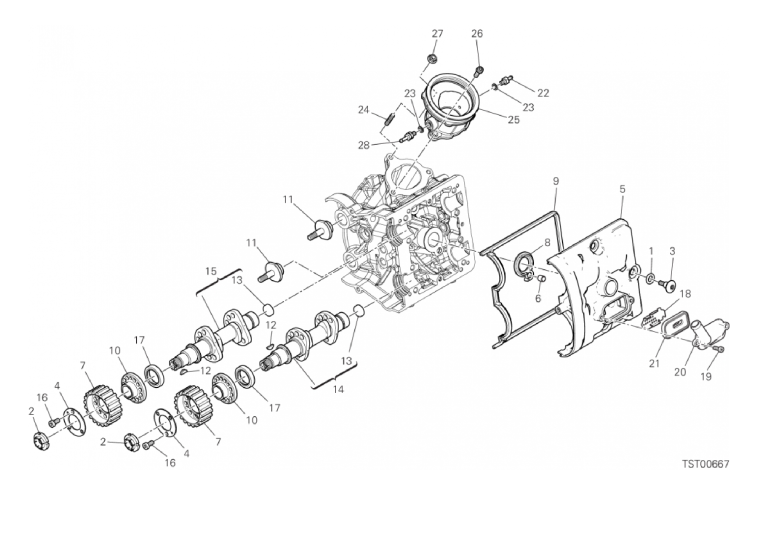 13B HORIZONTAL HEAD - TIMING SYSTEM (18/18)