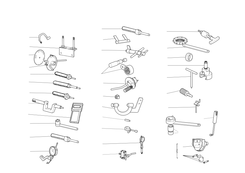 Workshop service tools