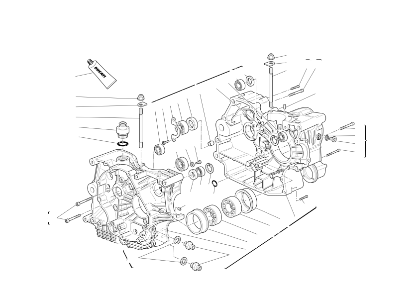 Crankcase halves