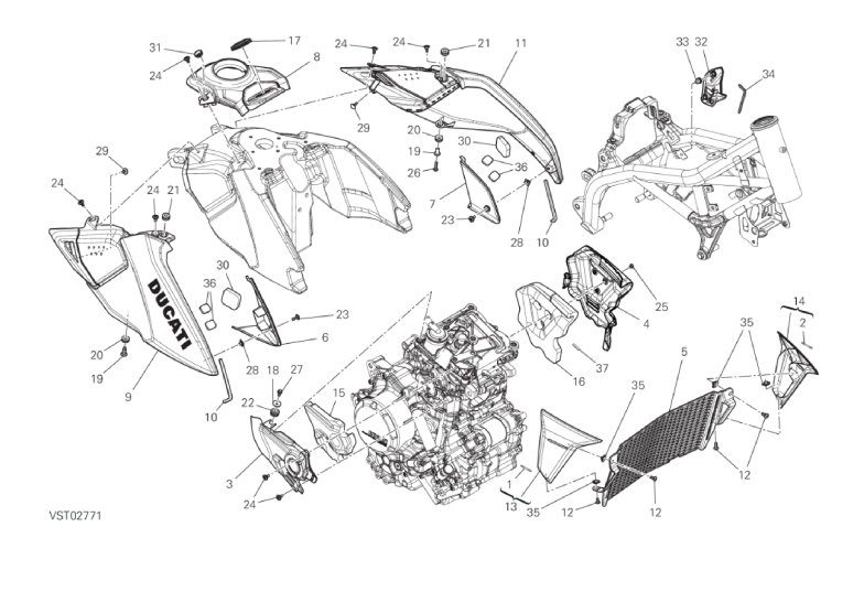 36B FAIRING (32/34)