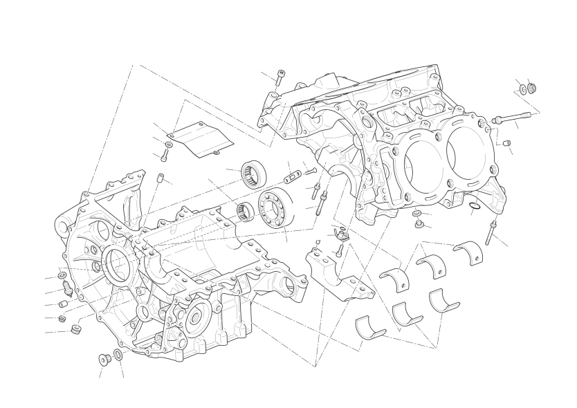 Crankcase halves
