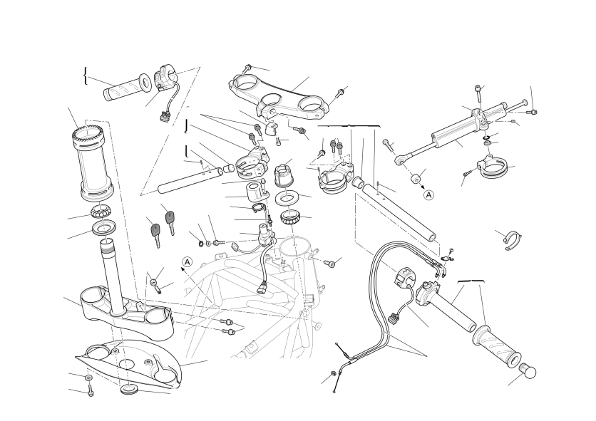 Handlebars - shock-absorber