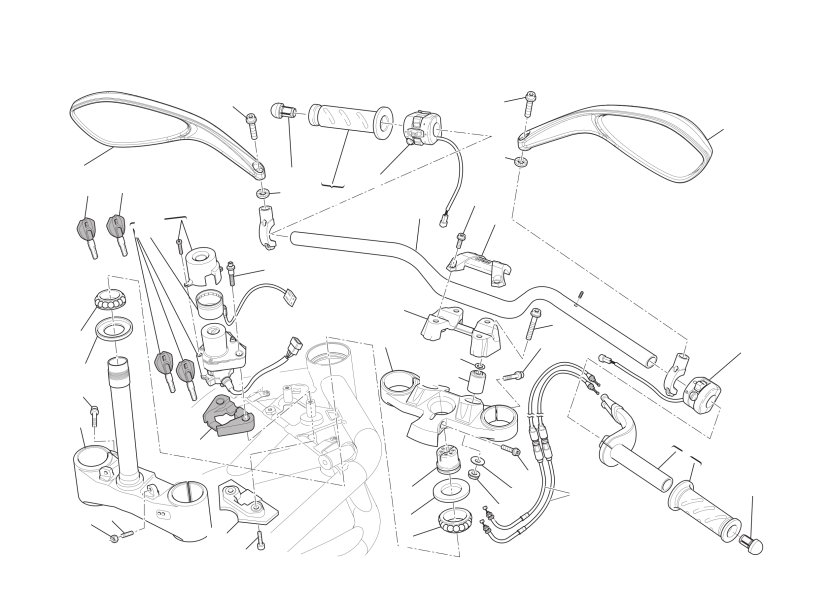 Handlebar and controls