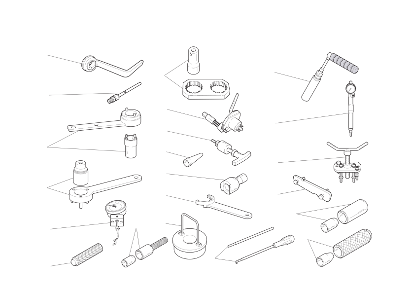 Workshop service tools