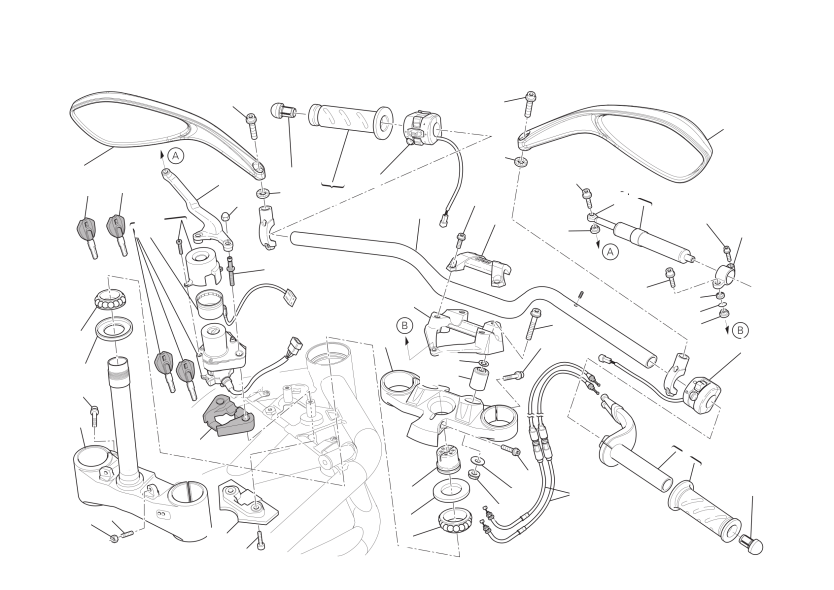 Handlebar and controls