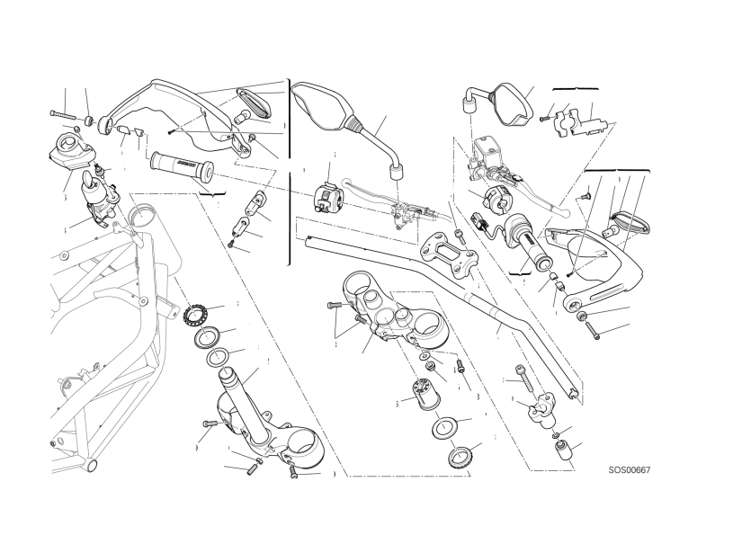 HANDLEBAR AND CONTROLS
