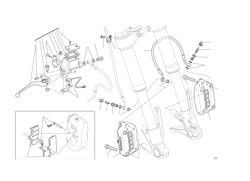 FRONT BRAKE SYSTEM