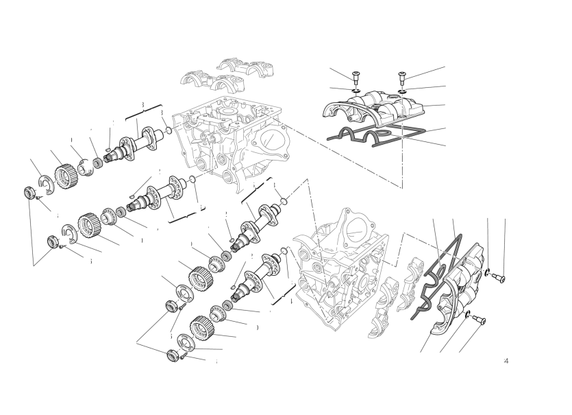 CYLINDER HEAD : TIMING SYSTEM