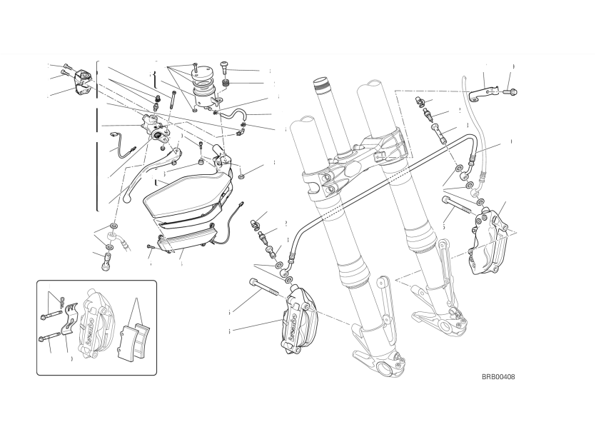 FRONT BRAKE SYSTEM
