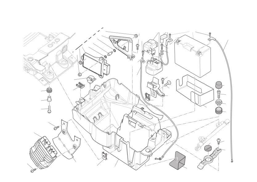 Battery support