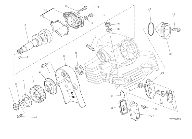 11A VERTICAL CYLINDER HEAD - TIMING (13/17)