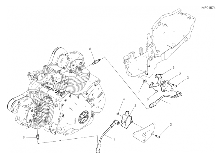 13A WIRING HARNESS (COIL) (1/8)
