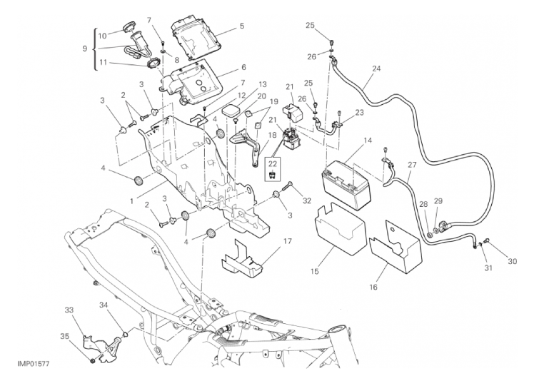 13C BATTERY HOLDER (3/8)