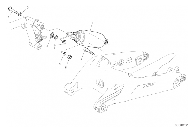 23A REAR SHOCK ABSORBER (13/33)