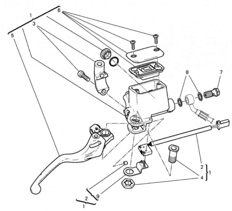 FRONT BRAKE PUMP 