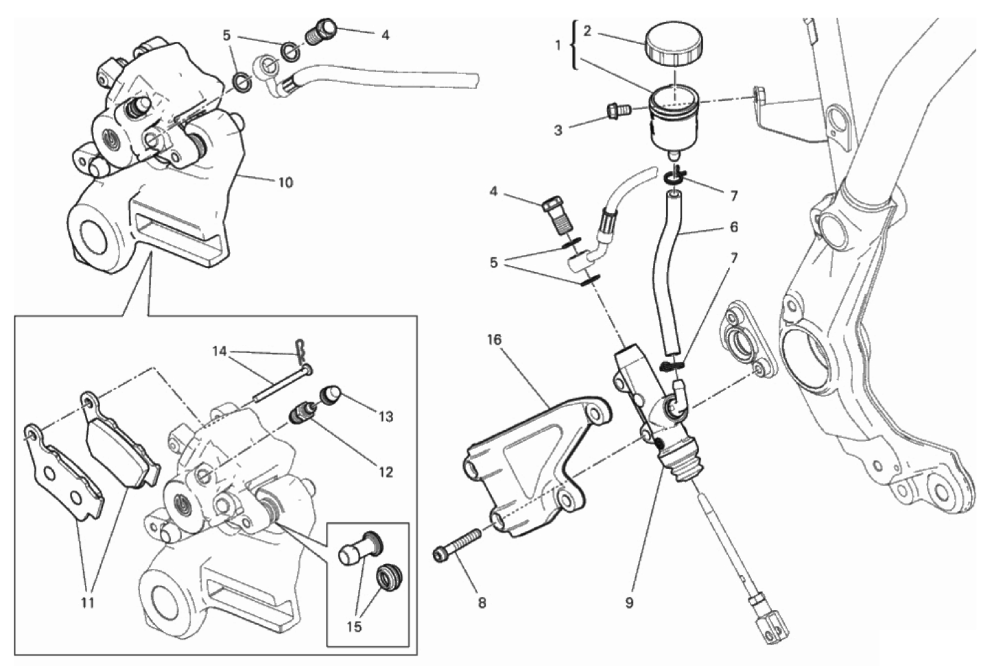 REAR BRAKE SYSTEM