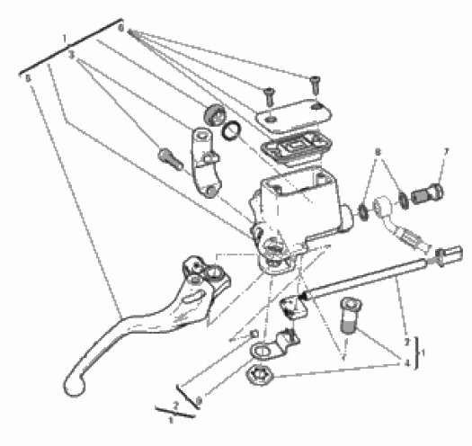 FRONT BRAKE PUMP 