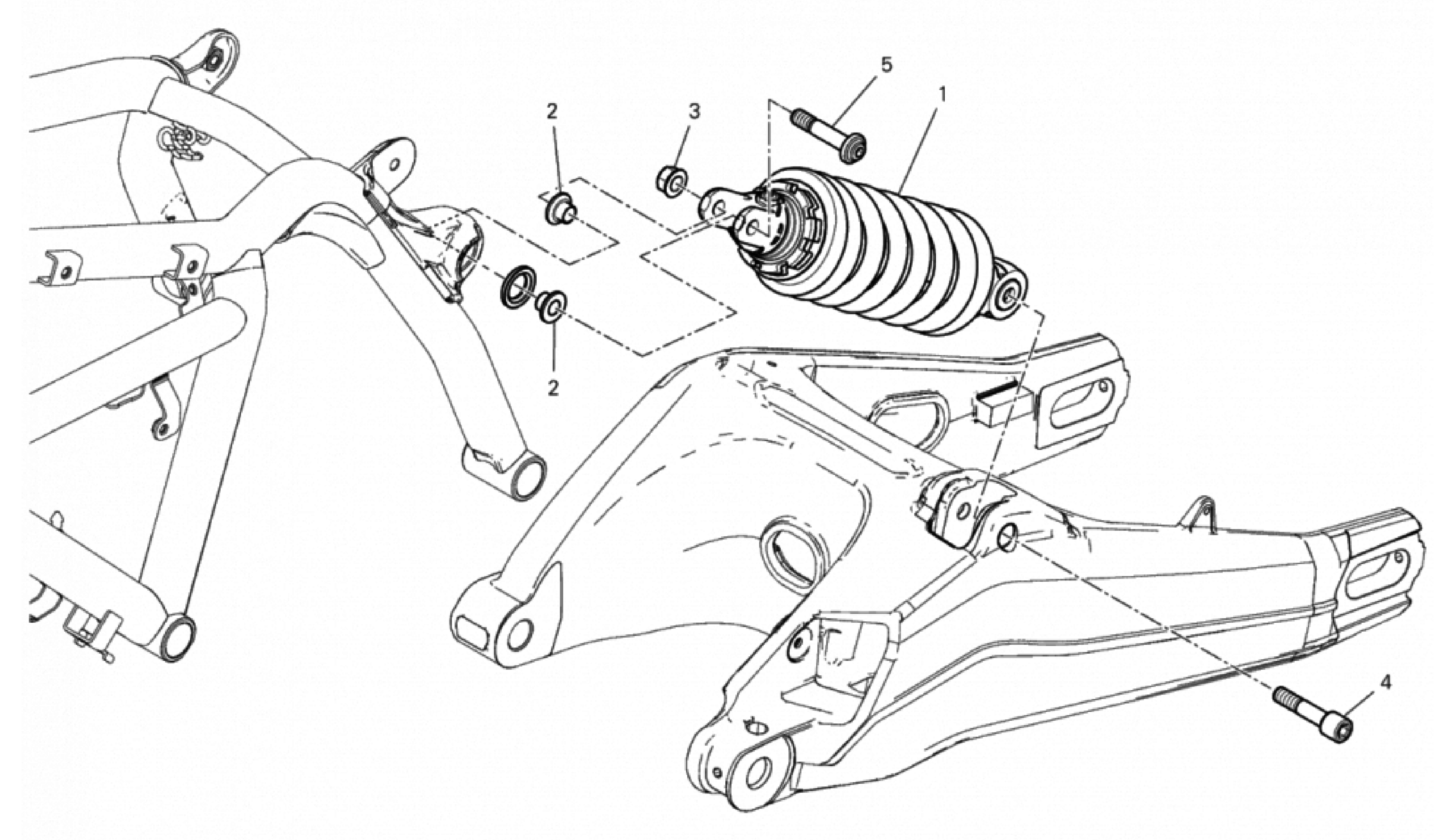 REAR SHOCK ABSORBER 