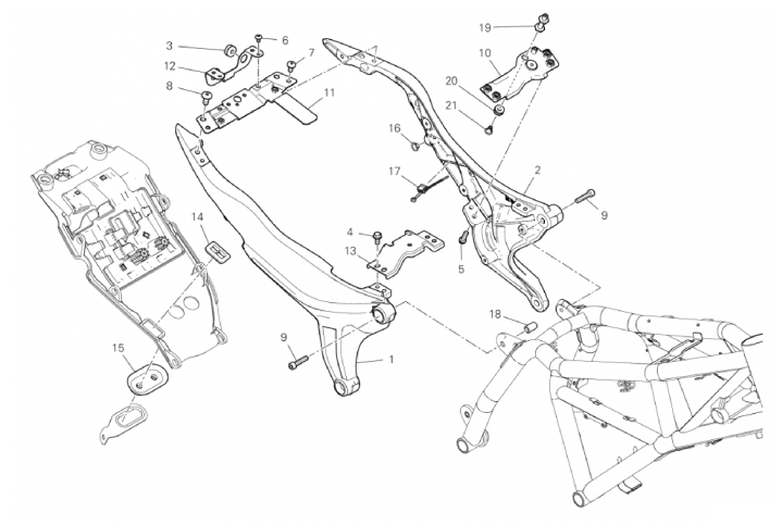 REAR FRAME COMP. 
