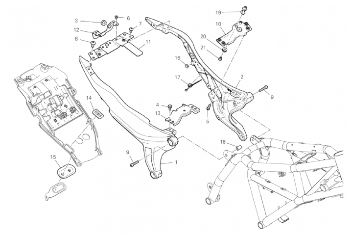 REAR FRAME COMP. 