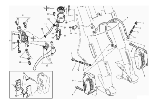 FRONT BRAKE SYSTEM 