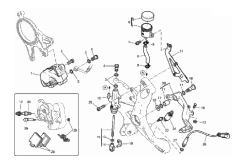 REAR BRAKE SYSTEM 