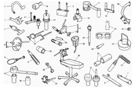 WORKSHOP SERVICE TOOLS (ENGINE) 