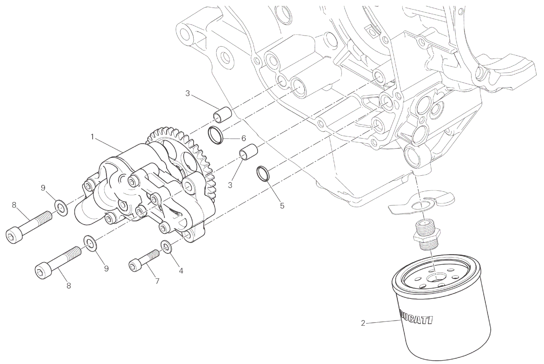 OIL PUMP - FILTER