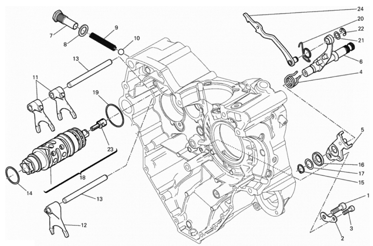 GEAR CHANGE MECHANISM 